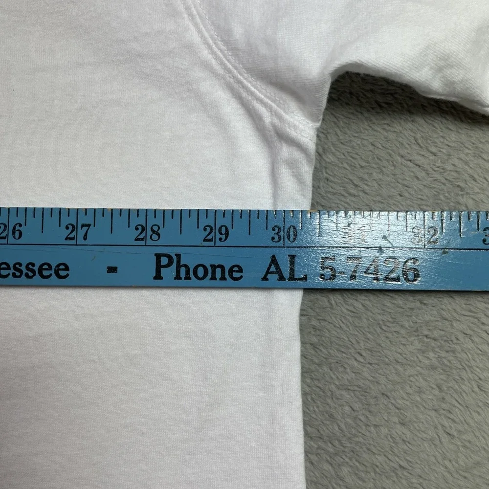Champion Athletic Wear Shirt Adult 4XL White Spell Out Graphic Tee Short Sleeve - Picture 11 of 13